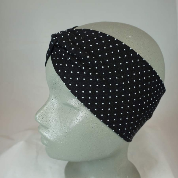 knotenstirnband-viskose-jersey-baumwolle-schwarz-weiss-kringel